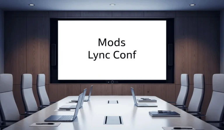 Mods Lync Conf